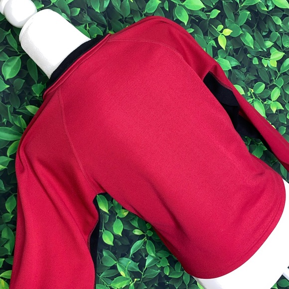 VINTAGE AVIA SPORTS LONG-SLEEVE W/ ZIPPER HALF-PLACKET · FITS S/M - Picture 5 of 7